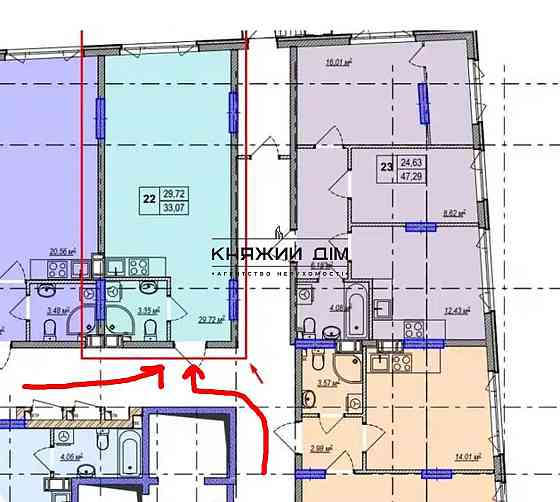 Продаж 1 кімнатної ЖК Метро Парк ст. м. Вирлиця Kiev