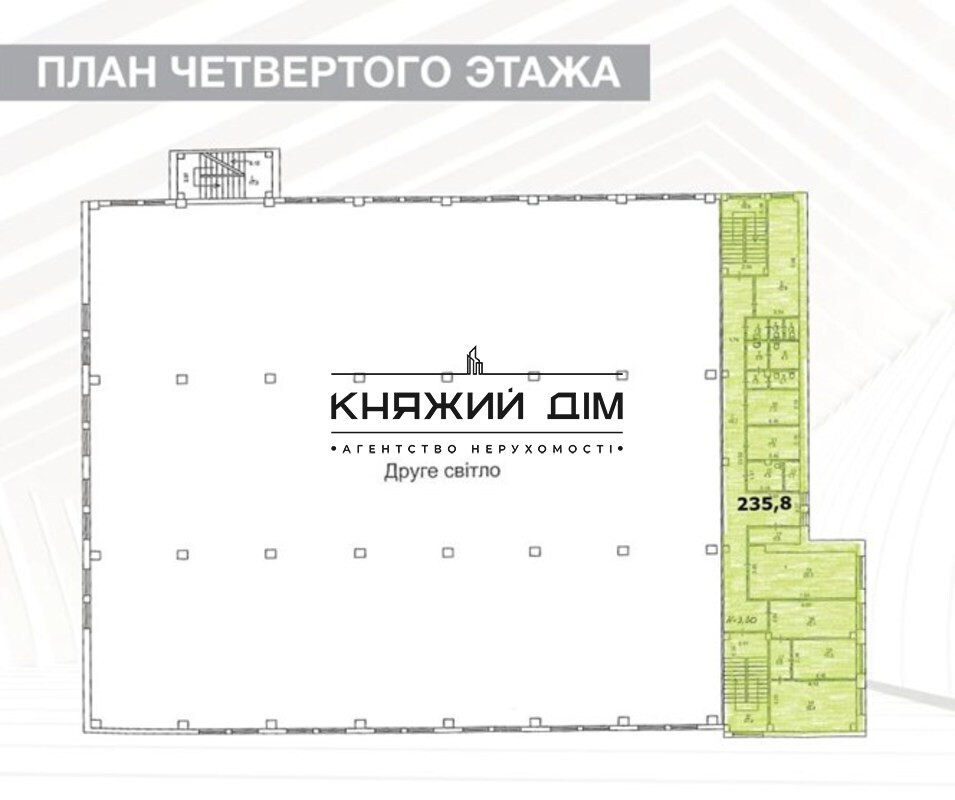 Оренда офісне приміщення на вул. Маршала Рыбалко ул./Ростиславська поверх - 2/4 Київ - фото 15