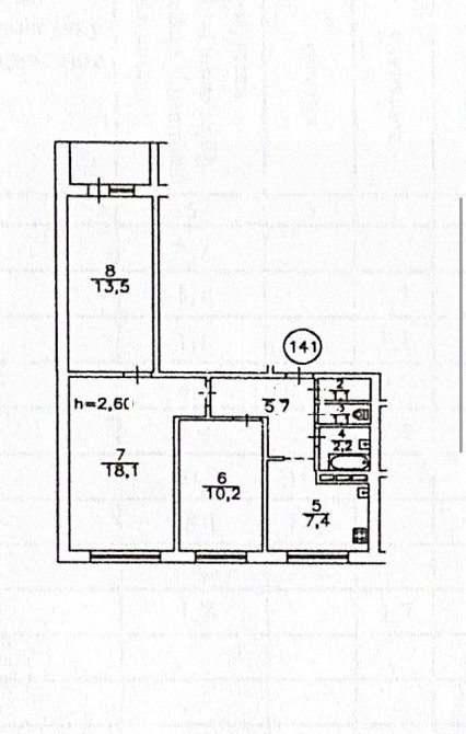 Продаж 3к Квартира 61 кв.м Володимира Івасюка вул. Київ - фото 9