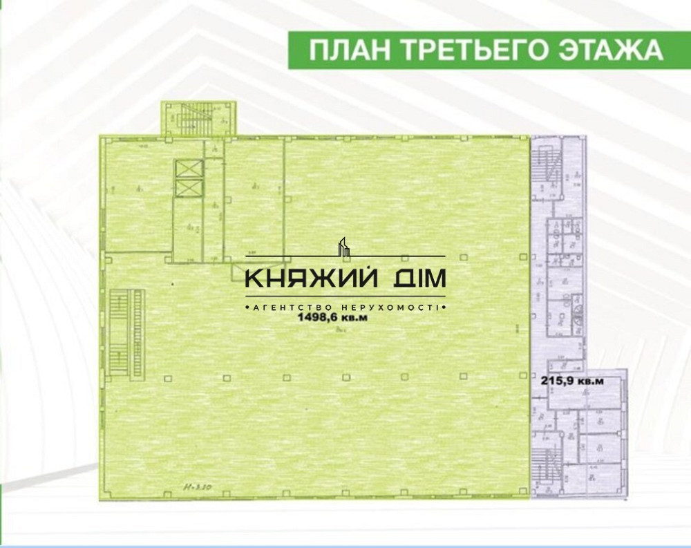 Оренда офісне приміщення на вул. Маршала Рыбалко ул./Ростиславська поверх - 2/4 Київ - фото 14