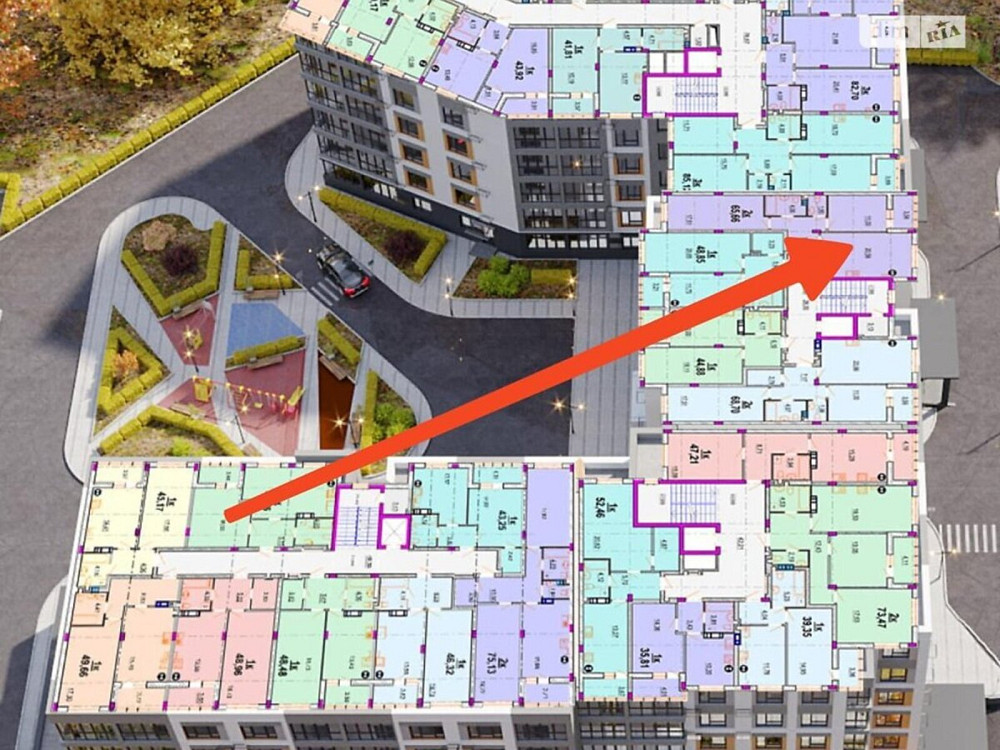 Продаж Квартира 2-кімнатна, 7/8 поверх на Богуна Vinnytsya - photo 1