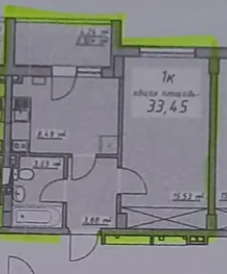 Продам 1 комнатную квартиру в ЖК Седьмое Небо. Авангард - фото 7