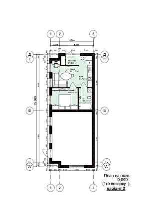 Продаж Квартира 1-кімнатна, 1/3 поверх на Козацька вул., 6 
