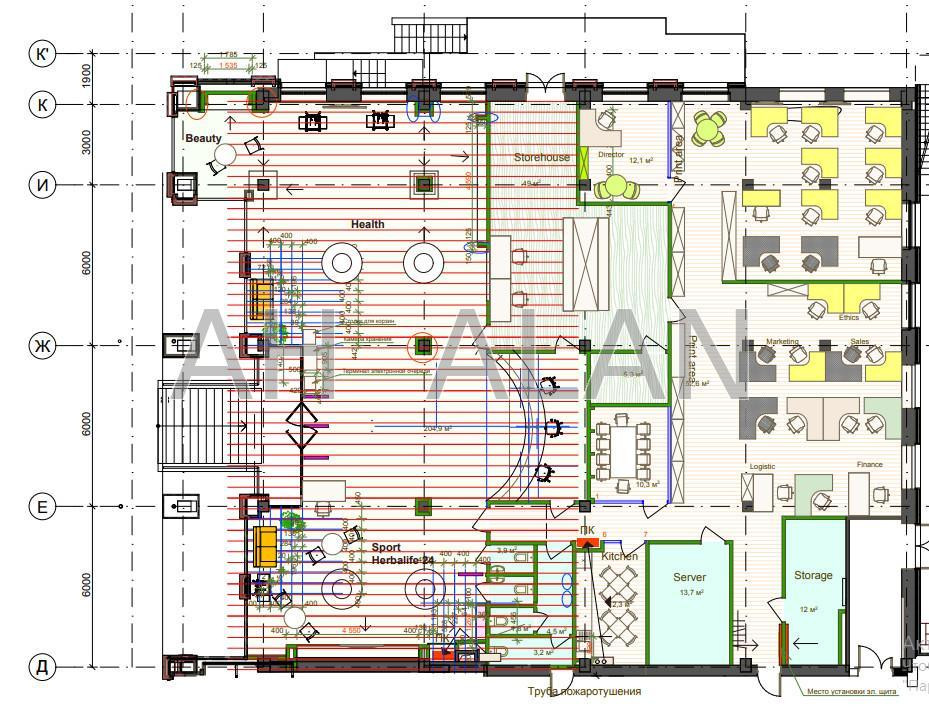 Оренда офісне приміщення на вул. Нижній Вал приміщень - 5, поверх - 1/10 Київ - фото 14