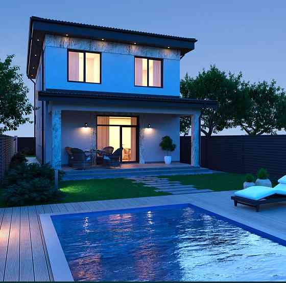 Дом 138м2 Червоный хутор на 5ти сотках цокольный этаж Лиманка