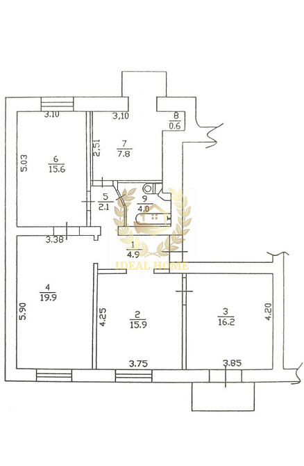 Продаж Квартира 4-кімнатна на Шевченко Тараса бул., 58 Київ - фото 7