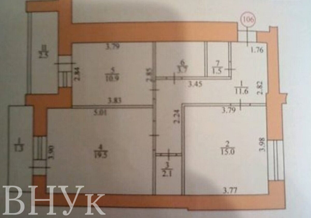 Продаж Квартира 2-кімнатна, 10/11 поверх на вул. Корольова С. Тернопіль - фото 10