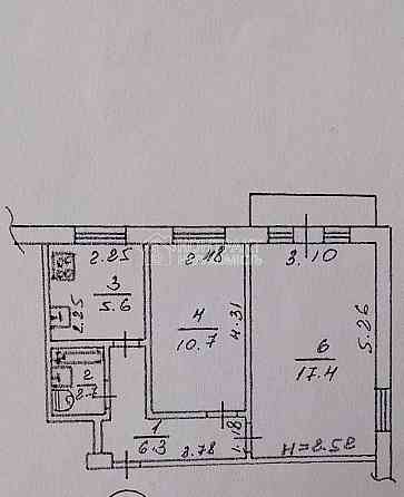 Продаж Квартира 2-кімнатна, 5/5 поверх на вул. Героїв Харкова Харків