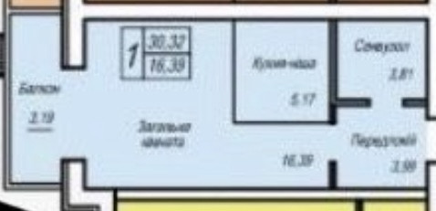 Продаж 1к Квартира 38 кв.м Євгенія Рихліка 11-к Житомир - фото 1