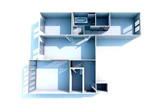 Продаж Квартира 3-кімнатна, 17/24 поверх на Повітряних Сил просп. (Повітрофлотський), 56 Kiev