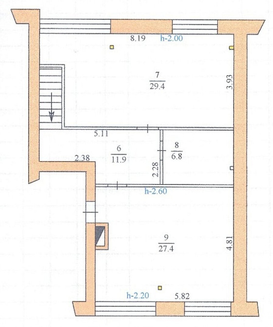 Продаж Квартира 3-кімнатна, 5/5 поверх Тернополь - изображение 13