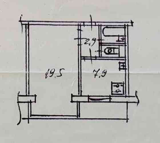 1 кімнатна квартира, вул. Автозаводська, Пріорка, Оболонський район Kiev