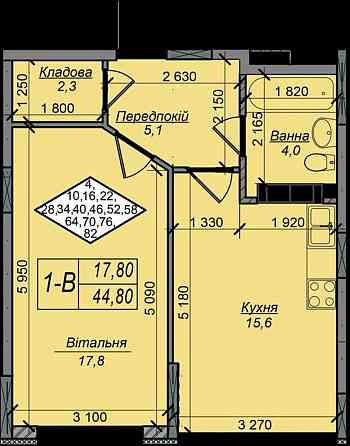 Продаж Квартира 1-кімнатна, 12/16 поверх на Садова, 1 