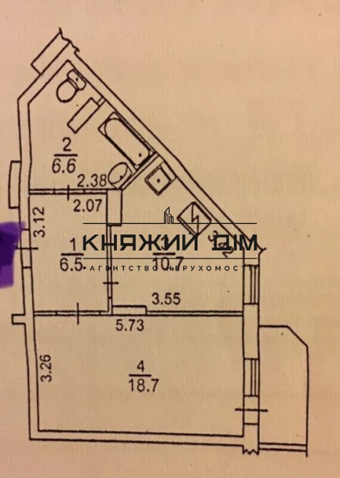 Продаж 1-кім. картири на Позняках, вул. Драгоманова 6/1. Код: 21146320 Київ - фото 10
