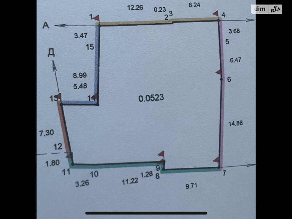 Продаж земельної ділянки 5 соток на Яна Засідателя (пров. Герцена) Вінниця - фото 2