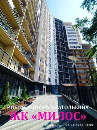 Оренда 1к Квартира 31 кв.м ЖК Милос, Клубничный переулок,24 Одеса - фото 12