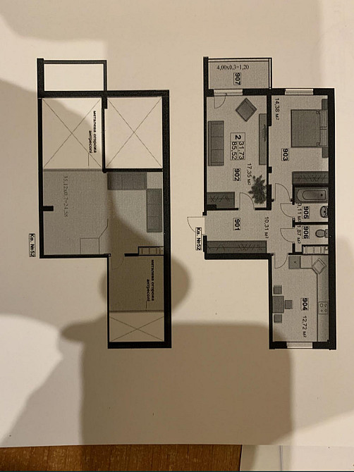 Продаж Квартира 3-кімнатна, 9/9 поверх на вул. Героїв Крут Житомир - фото 5