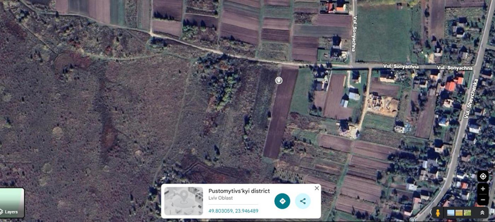 Продаж земельної ділянки 25 соток на вул. Сонячна Sknyliv (Zolochivskyi raion) - photo 3