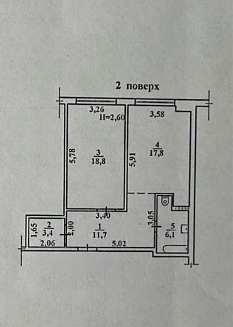 Продаж Квартира 1-кімнатна, 2/16 поверх на Дюковская ул. Одеса - фото 9