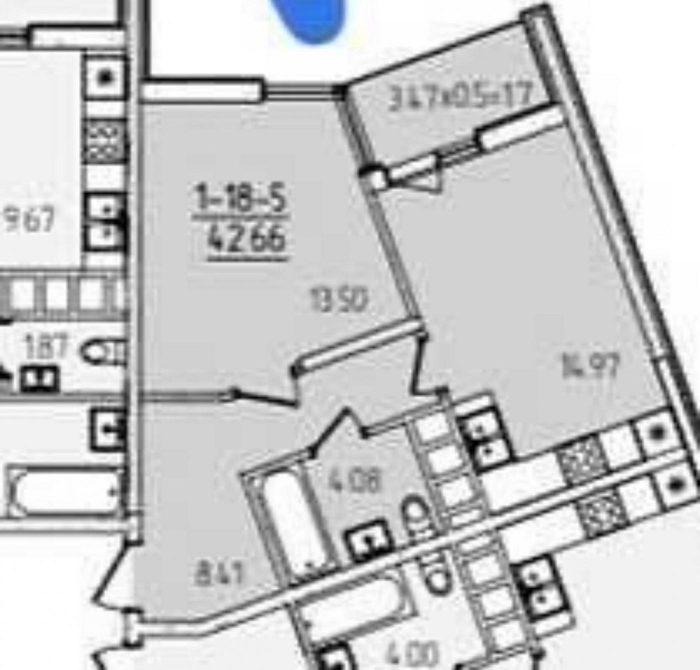 Продаж Квартира 1-кімнатна, 16/24 поверх на Краснова ул. Одеса - фото 6