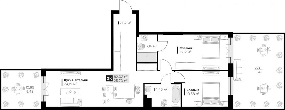 Продаж Квартира на улица Галицька Винники - фото 2