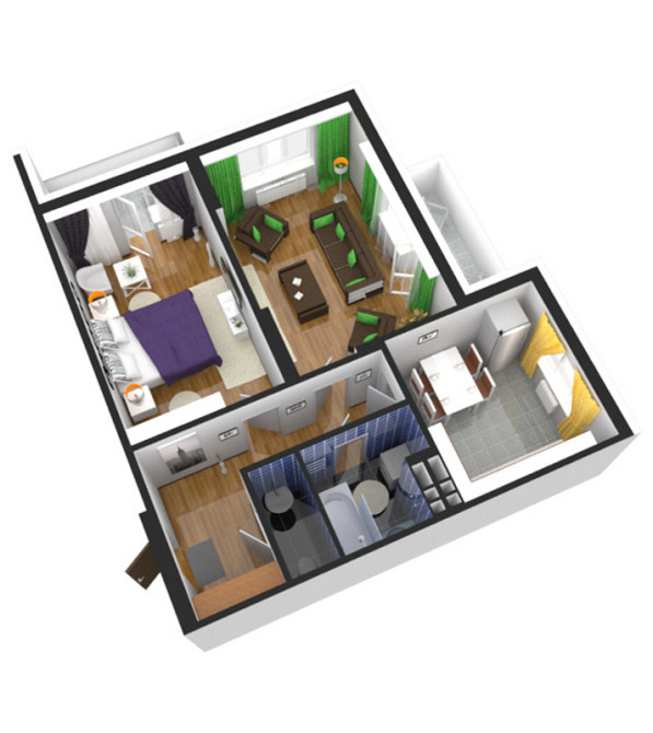 Продаж 2к Квартира 60 кв.м Привокзальная, 2В/3 Бориспіль - фото 16