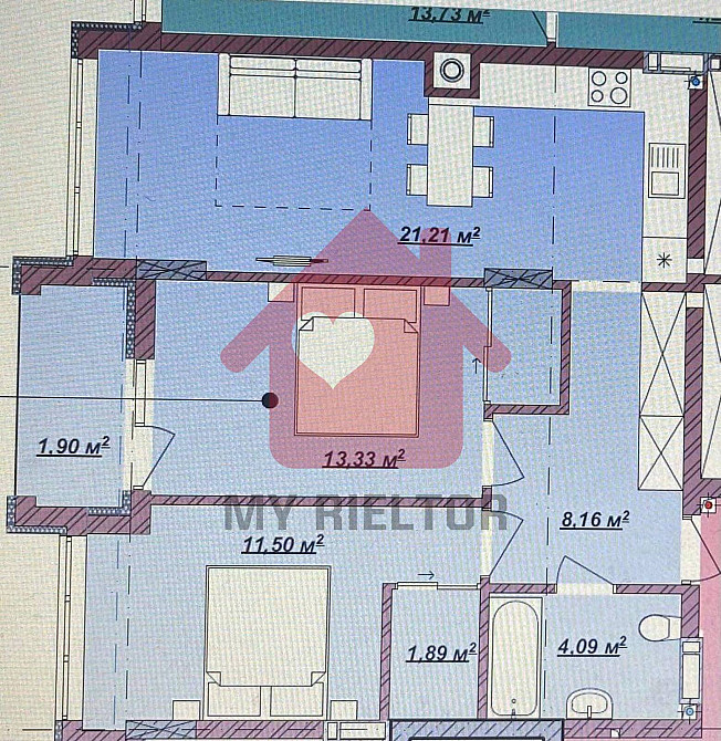 Продаж двокімнатної квартири ЖК В 4 Uzhhorod - photo 2