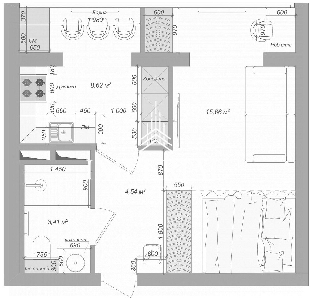 Продаж 1к Квартира 32.5 кв.м Деміївська вул. Киев - изображение 5