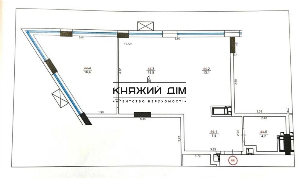 Продам 2к квартиру ЖК Терракота,вул.Братів Чібінєєвих 8а, м.Вирлиця 2хв,м.Бориспільска 5-7хв Kiev - photo 13