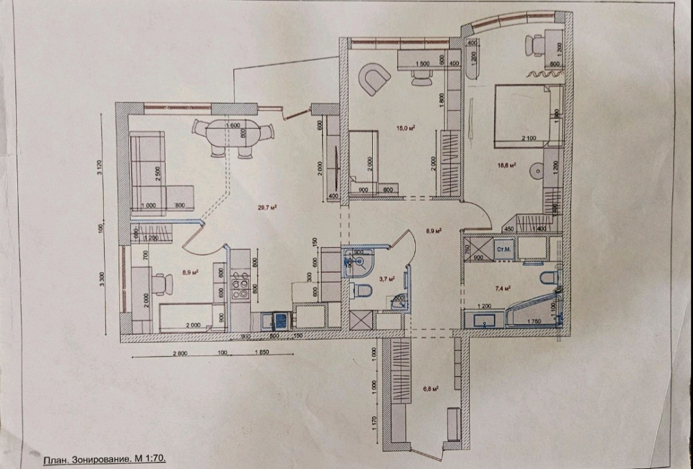 Продажа квартиры 101м2 в ЖК Четыре Сезона Одеса - фото 7