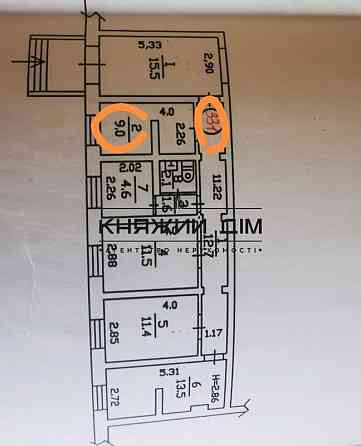 Продаж офісне приміщення на Кольцова бульв. поверх - -1 Київ