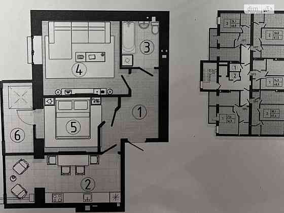 Продаж Квартира 2-кімнатна, 8/11 поверх на юнности Вінниця
