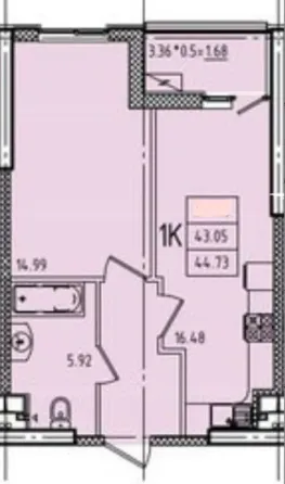 Продаж 1к Квартира 45 кв.м ГЕНУЭЗСКАЯ Одеса