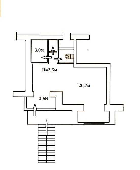 Продаж комерційне приміщення на ул. Ильфа и Петрова, 4 приміщень - 2, поверх - 1 Одеса - фото 7