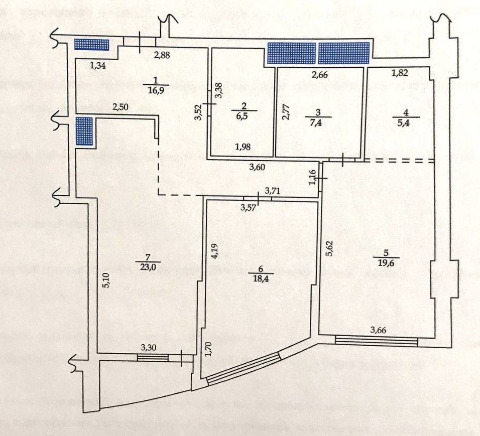 Продаж Квартира 3-кімнатна, 5/23 поверх на Голосіївський вул., д. 60 Київ - фото 19