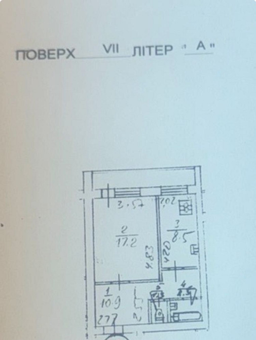 Продаж Квартира 1-кімнатна, 7/8 поверх на Бульварно-Кудрявська вул., д. 41 Kiev - photo 10