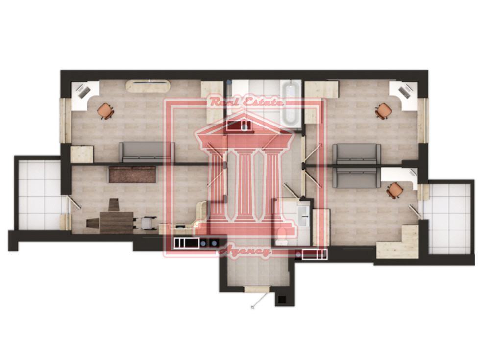 Продаж 3к Квартира 75 кв.м Нова-2, 5 Борисполь - изображение 16