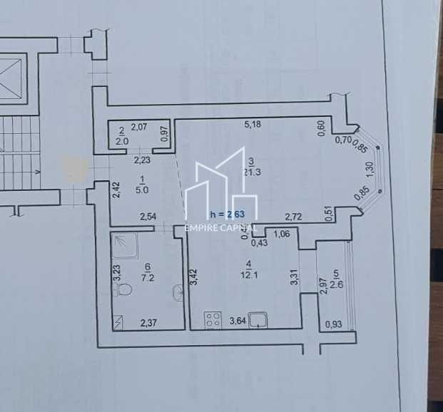 Продаж 1к Квартира 50.2 кв.м Величковського Івана вул. Львов - изображение 13