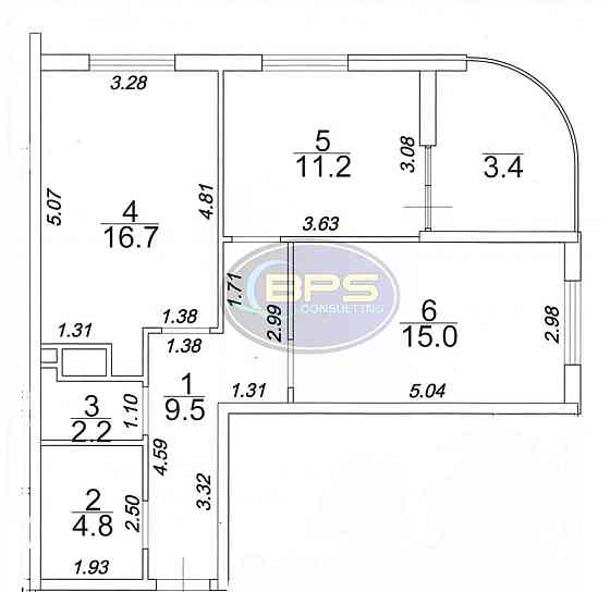 Продаж 2к квартири 63 кв. м Одеса