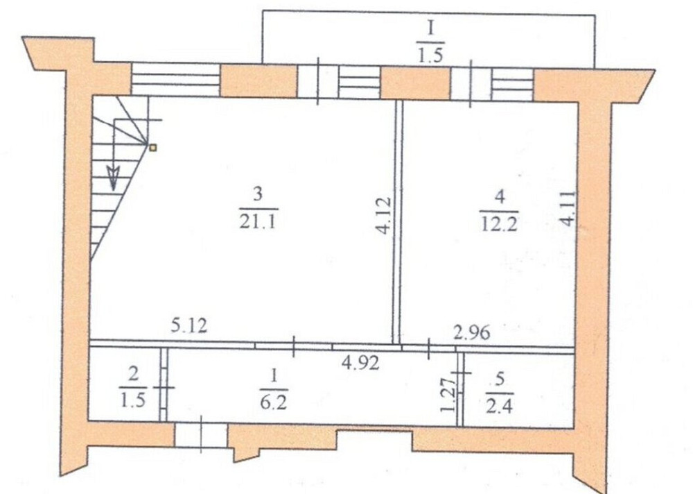 Продаж Квартира 3-кімнатна, 5/5 поверх Тернополь - изображение 12