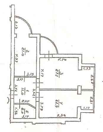 Двух комнатная квартира в Хвойном переулке Одесса
