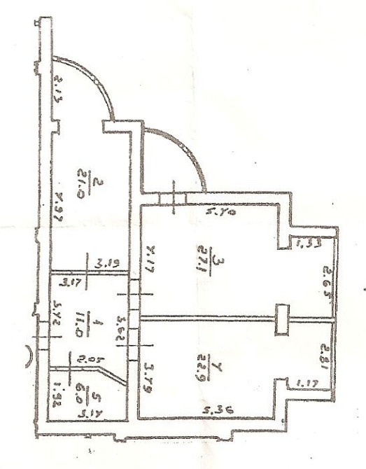 Двух комнатная квартира в Хвойном переулке Одеса - фото 1