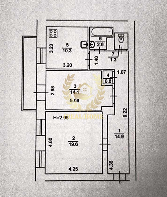 Продаж Квартира 2-кімнатна на Евгения Чикаленко ул., 2 Київ - фото 19