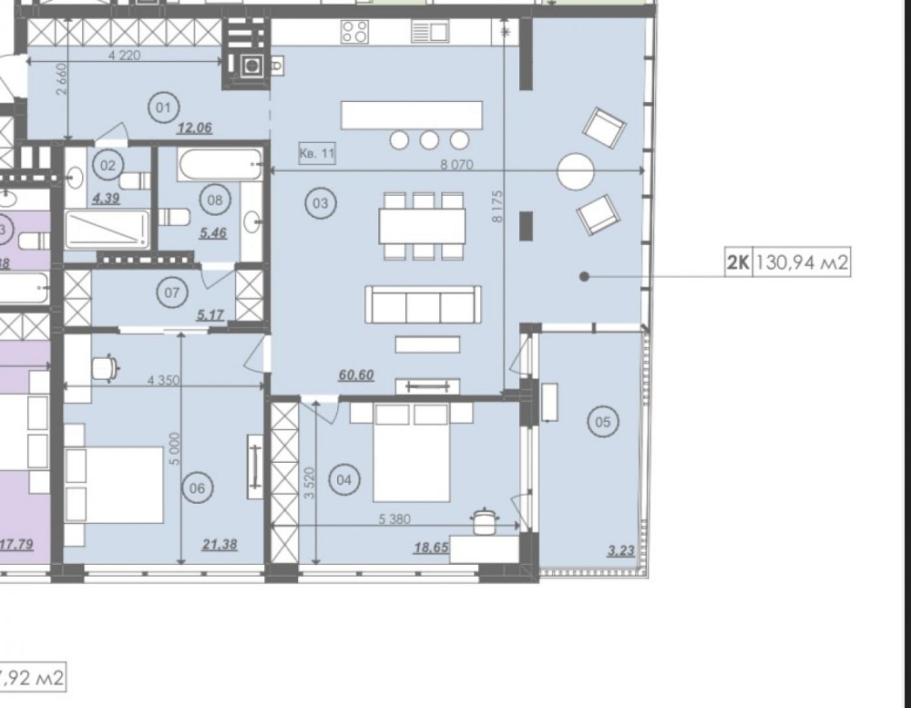 Продаж Квартира 2-кімнатна, 4/4 поверх на вул. Героїв Крут Львів - фото 6
