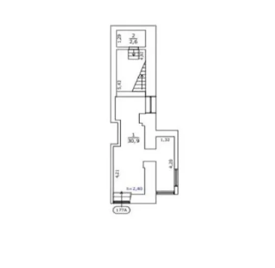 Продажа Помещение в жилом доме площадь 33 кв.м 1-й этаж на Смаль-Стоцького Львов