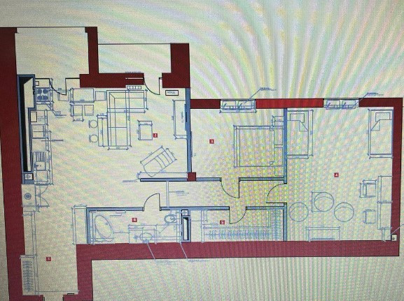 Красивейшая квартира в Зеленом Мысе ("Моцарт") Крижанівка (Комінтернівський район) - фото 10