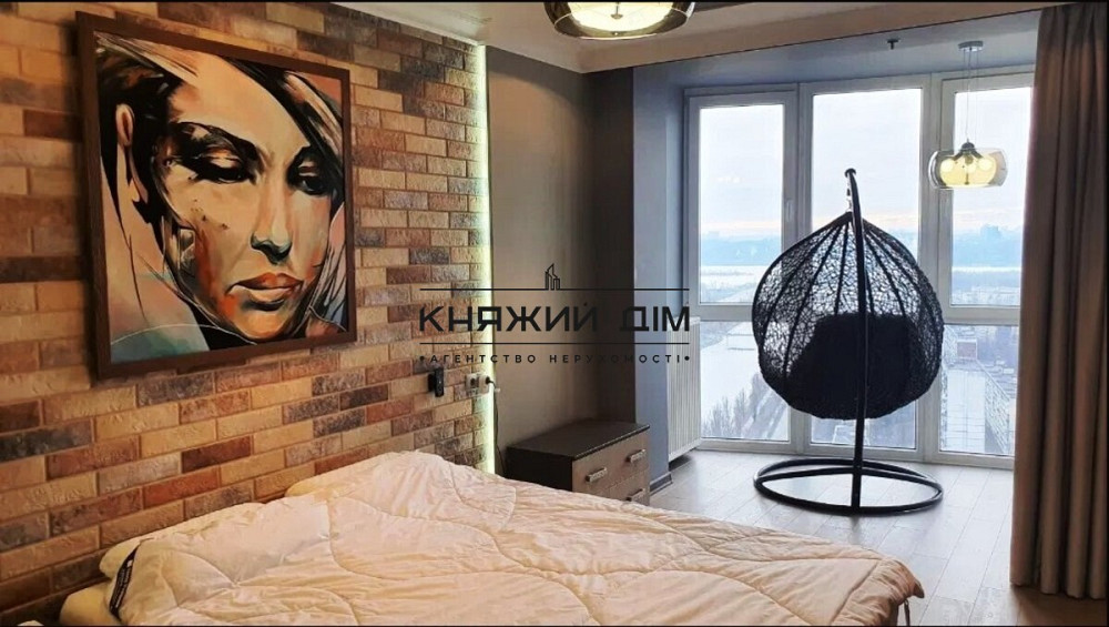 Аренда 2-х к.кв. студия в ЖК Киевская Венеция, м.Левобережная. № 11195458 Киев - изображение 1