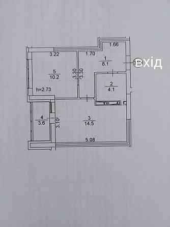 Продаж Квартира 1-кімнатна, 12/16 поверх на Тираспільська вул., д. 60 Київ