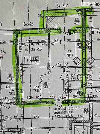 Продаж Квартира 1-кімнатна, 7/10 поверх на Привокзальна Вінниця