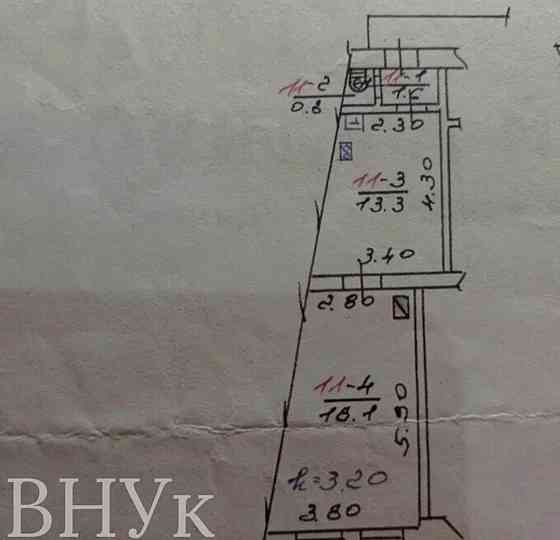 Продаж Квартира 1-кімнатна, 4/4 поверх на Святого Теодора пл. Львів